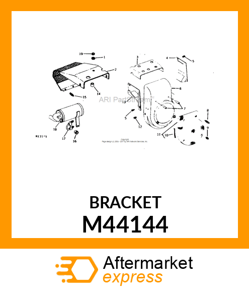 Deflector - DEFLECTOR M44144