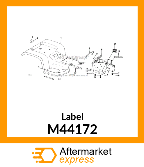 Label M44172