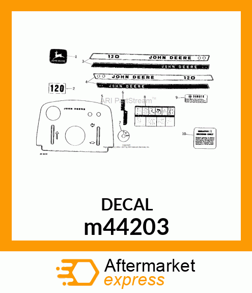 LABEL, DANGER (REFUELING) m44203