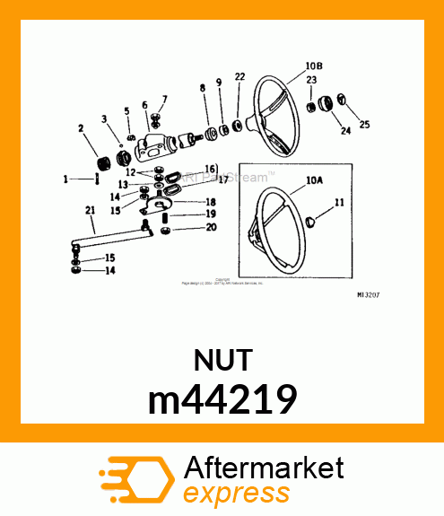 NUT m44219