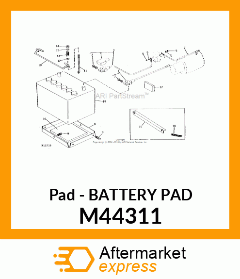 Battery Pad M44311