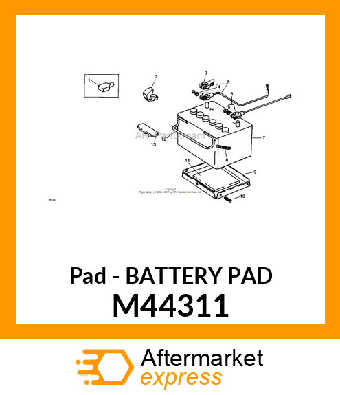 Battery Pad M44311