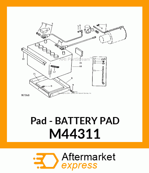 Battery Pad M44311