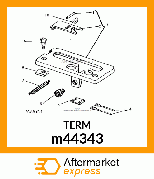 TERMINAL, MALE m44343