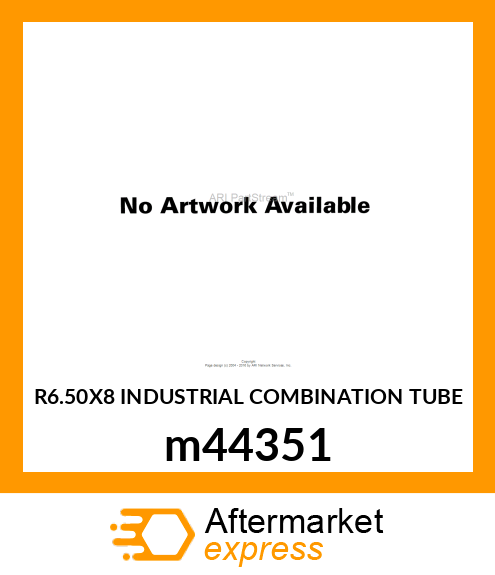 R6.50X8 INDUSTRIAL COMBINATION TUBE m44351