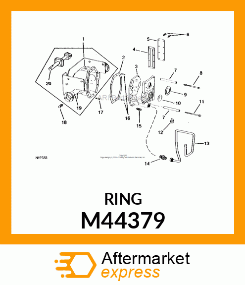 Spacer - SPACER (Part is Obsolete) M44379