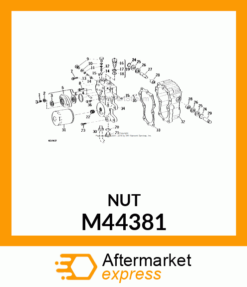 Tube Nut M44381