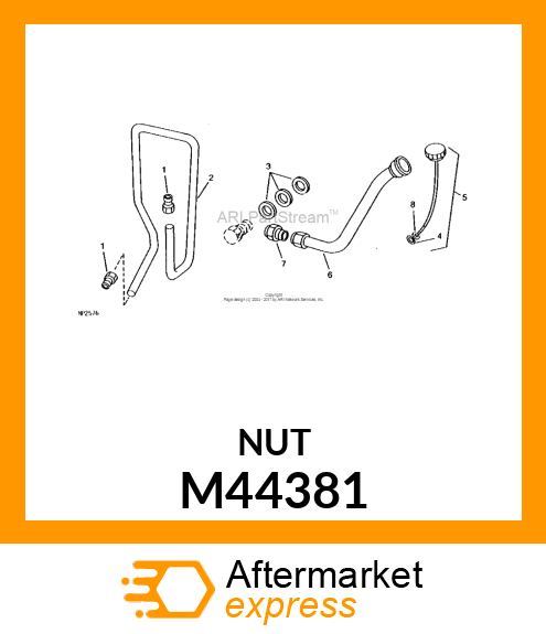 Tube Nut M44381