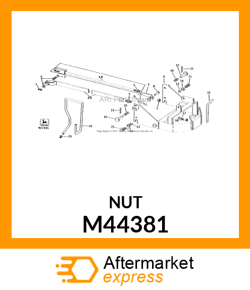 Tube Nut M44381