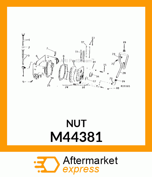 Tube Nut M44381