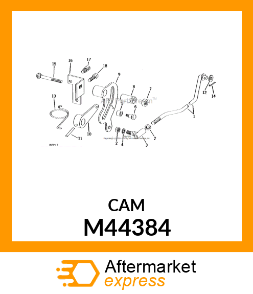 Cam - CAM, CONTROL M44384