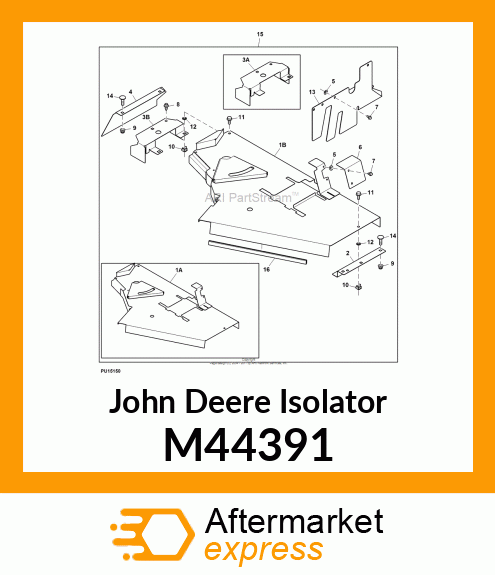 ISOLATOR, 10 FOOT CHANNEL M44391