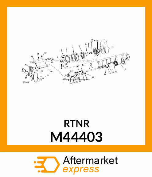 Bushing - THRUST BEARING (Part is Obsolete) M44403