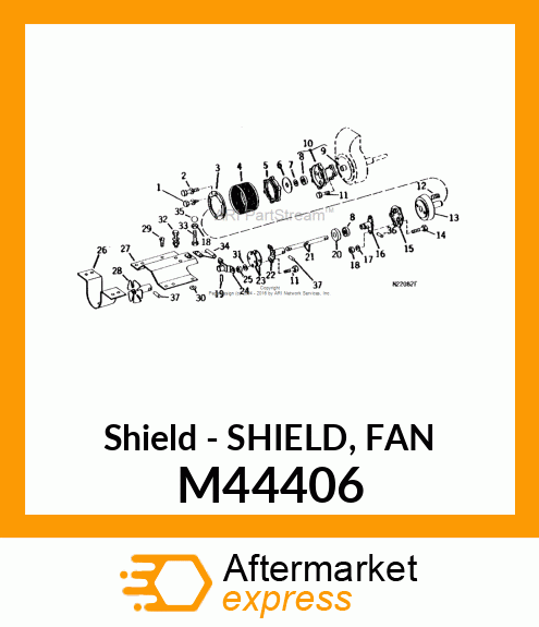 Shield - SHIELD, FAN M44406
