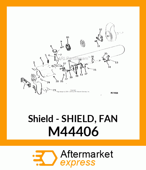 Shield - SHIELD, FAN M44406