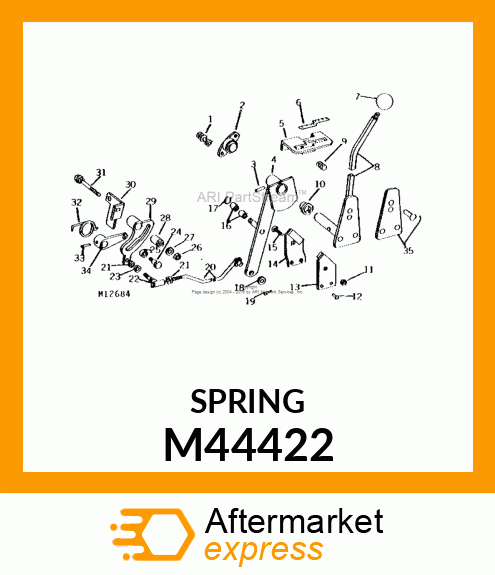 Torsion Spring M44422