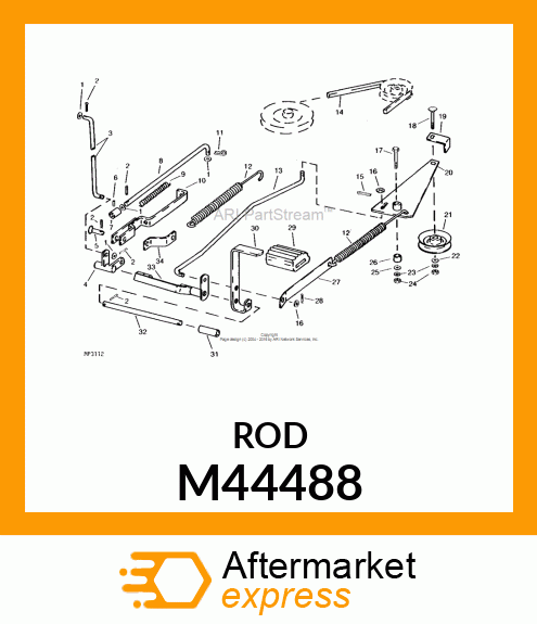 Pin Fastener M44488