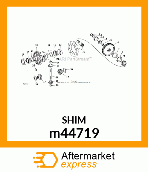 SHIM KIT, KIT, SHIM m44719