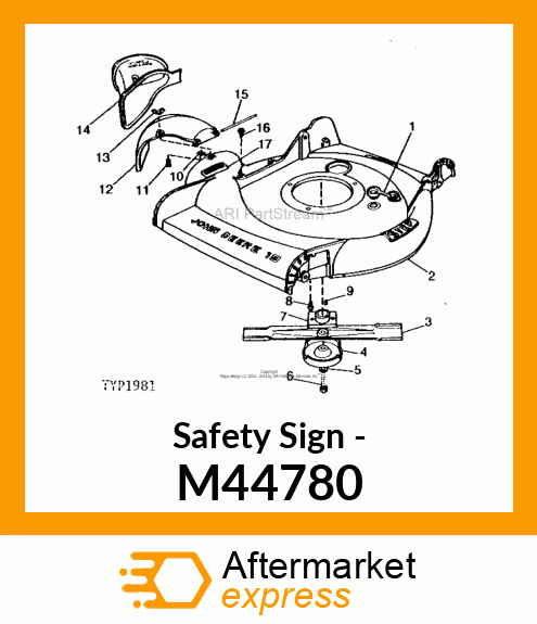 Safety Sign - M44780