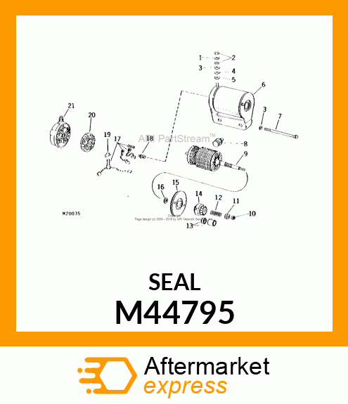 Bushing - INSULATING BUSHING M44795