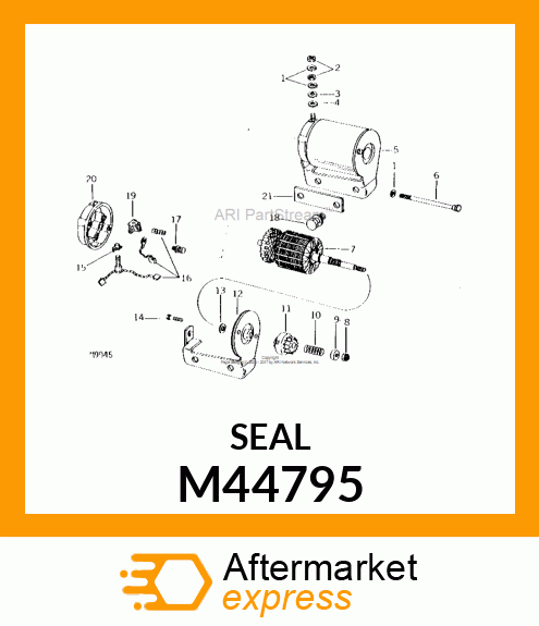 Bushing - INSULATING BUSHING M44795