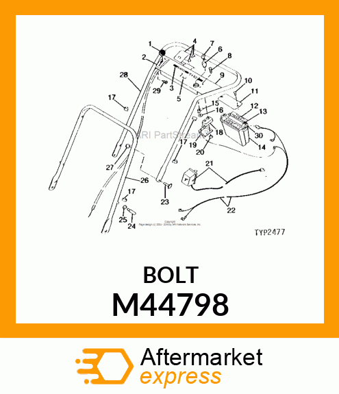 2PK Screw M44798