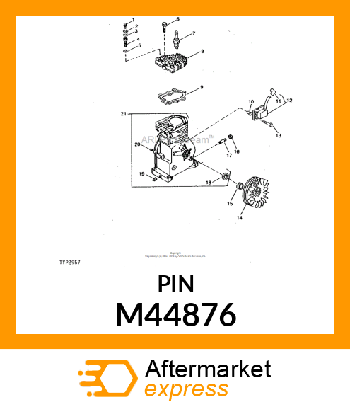 Dowel Pin M44876