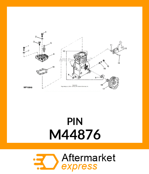 Dowel Pin M44876