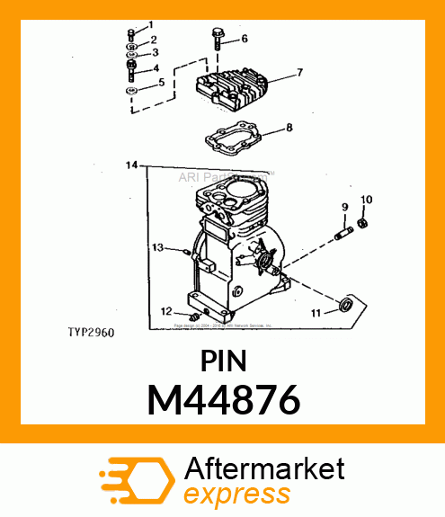 Dowel Pin M44876