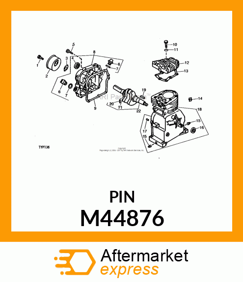 Dowel Pin M44876