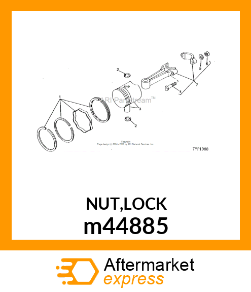 NUT,LOCK m44885