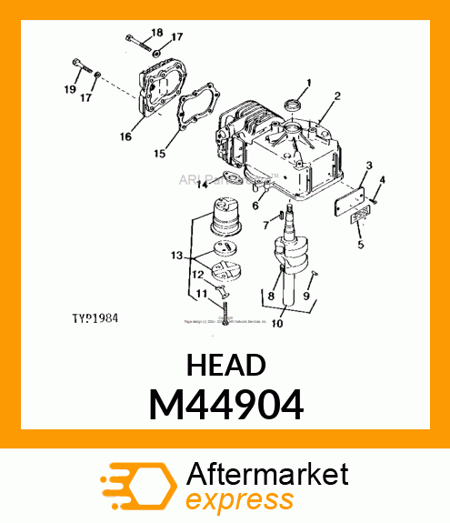 Cylinder Head M44904