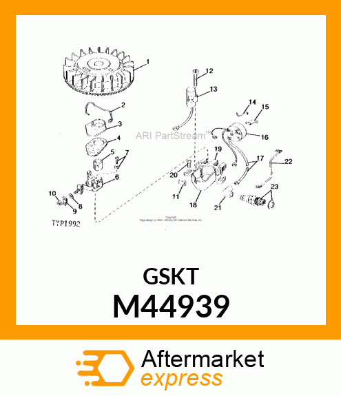 Gasket M44939