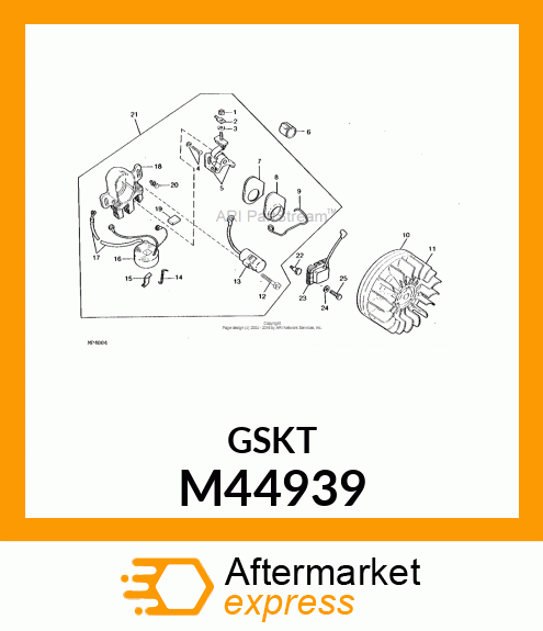 Gasket M44939