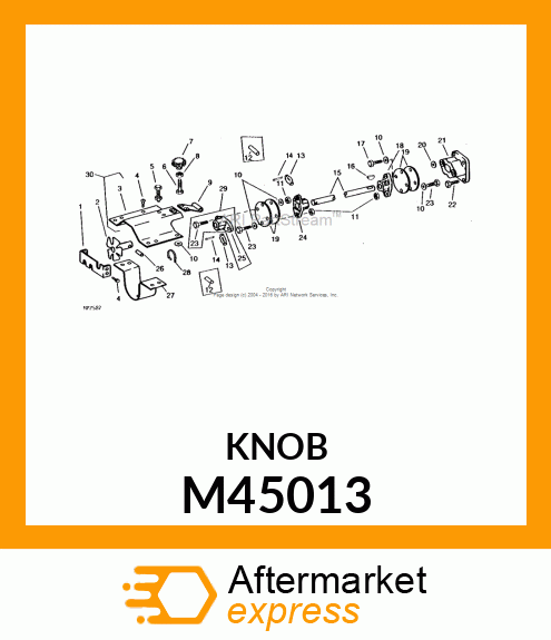 KNOB M45013