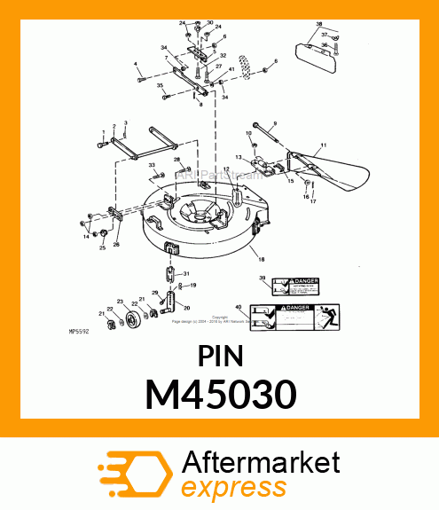 PIN M45030