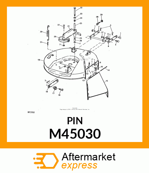 PIN M45030