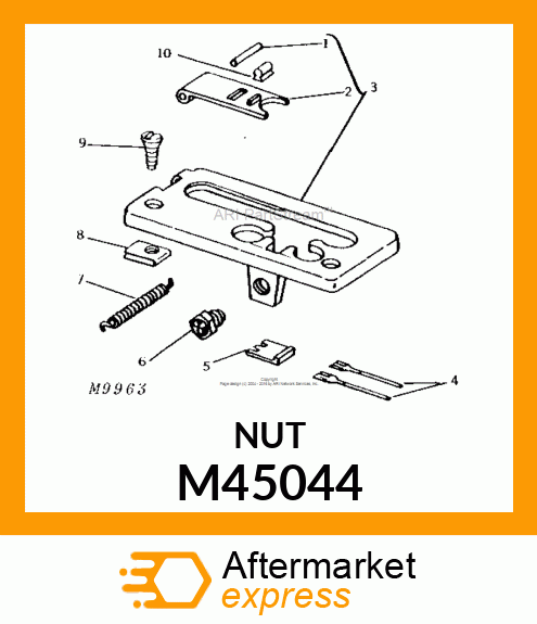 Nut M45044