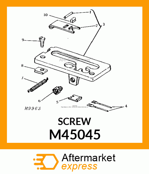 2PK Screw M45045