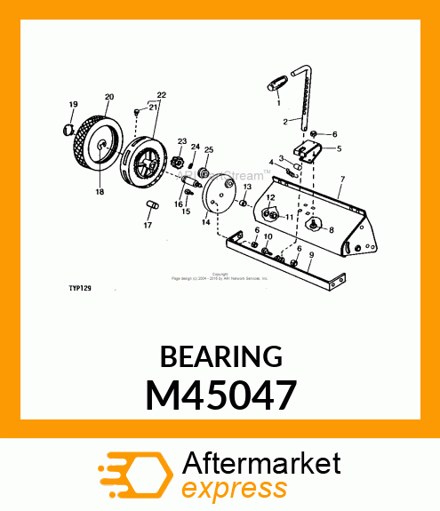 Bearing - BEARING M45047