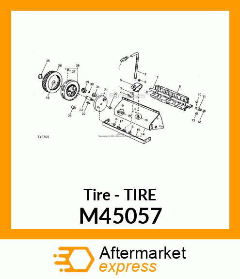 Tire - TIRE M45057