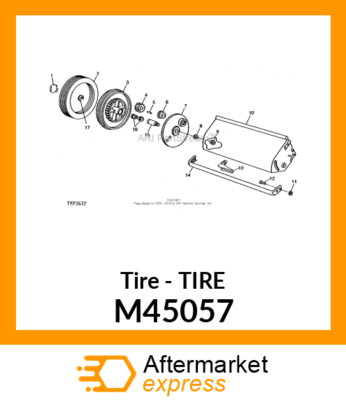 Tire - TIRE M45057