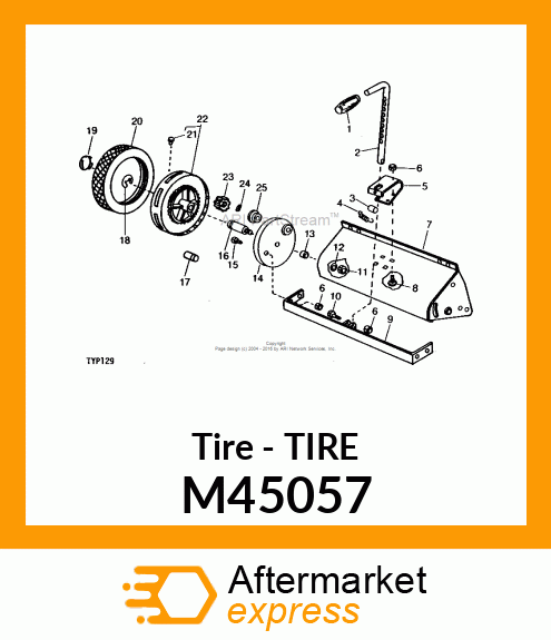 Tire - TIRE M45057