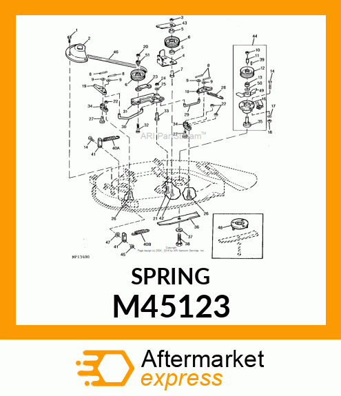 IDLER SPRING M45123