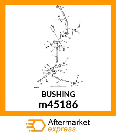 BEARING, PIVOT m45186