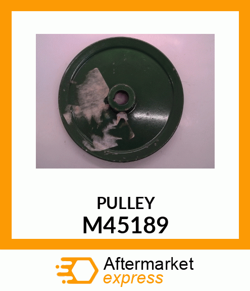 Pulley - SHEAVE, TRACTION M45189