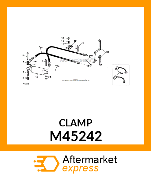 CLAMP HOSE M45242