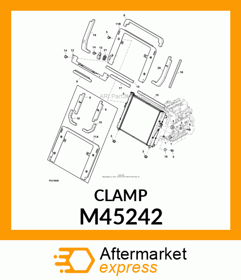 CLAMP HOSE M45242