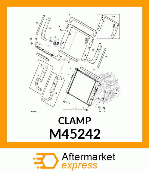 CLAMP HOSE M45242