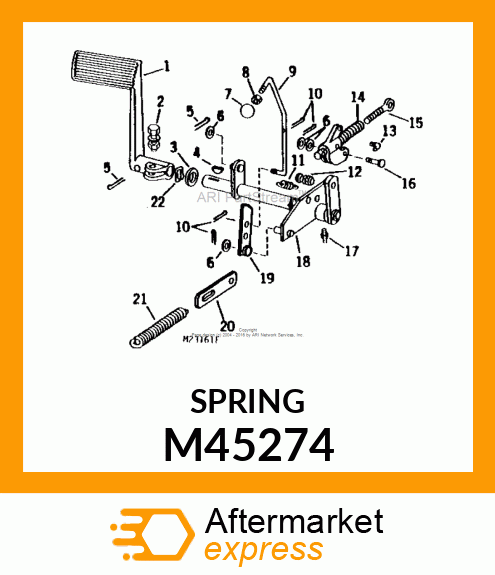 VARIATOR SPRING M45274